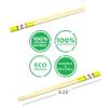 GAMAGO Llama Bamboo Chopsticks Set - 5 Pairs of Adorably Cute Reusable Chopsticks - Anti-Slip Grip - Lightweight - Durable view 4