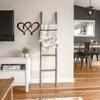 Badger Steel USA - Double Heart - Metal Wall Art - 25" X 15" - Hammered Copper view 2