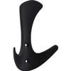 Alles im Griff 72697400 Tegua Clothes Hooks, Black view 1