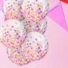 Jumbo Pink & Gold Confetti Latex Balloons - 24" (2 Ct) - Premium Quality, Eye-Catching Party Decor for Birthdays, Weddings & Celebrations view 3