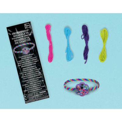 Trolls World Tour Kids Friendship Bracelet Kit- 8 pcs.
