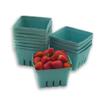 42 Pack QUART Green Molded Pulp Fiber Berry/Produce Vented Baskets for Fruit and Vegetable view 1