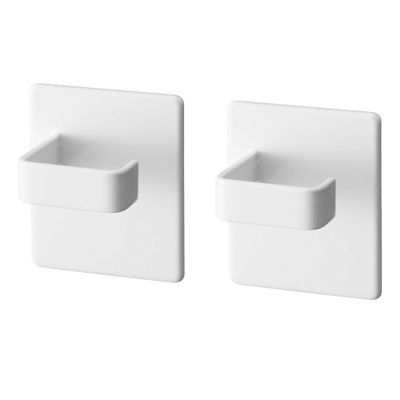 Yamazaki Industries 5072 Magnetic Spray Hooks, Tower, Set of 2, White, Approx. W 2.0 x D 1.4 x H 2.8 inches (5 x 3.5 x 7 cm), Tower Spray Hook
