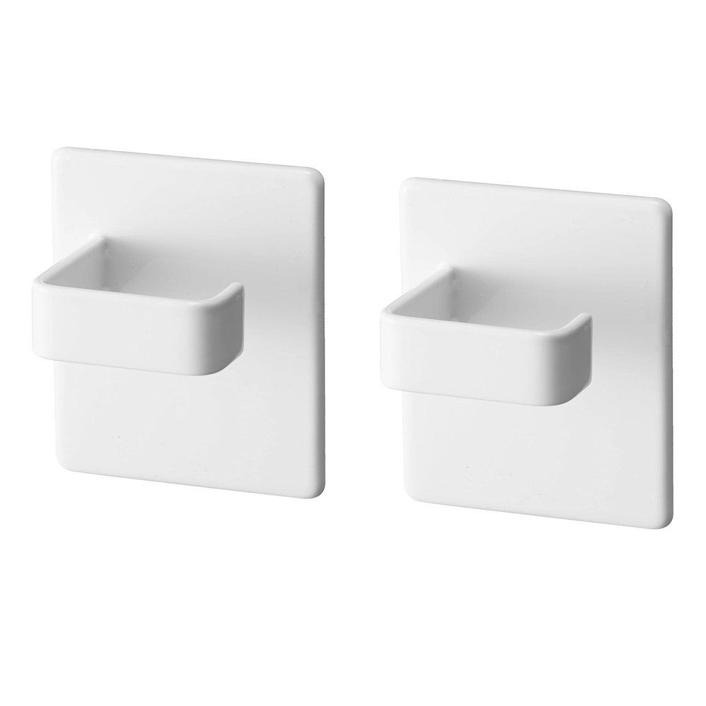 Yamazaki Industries 5072 Magnetic Spray Hooks, Tower, Set of 2, White, Approx. W 2.0 x D 1.4 x H 2.8 inches (5 x 3.5 x 7 cm), Tower Spray Hook