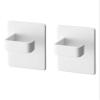 Yamazaki Industries 5072 Magnetic Spray Hooks, Tower, Set of 2, White, Approx. W 2.0 x D 1.4 x H 2.8 inches (5 x 3.5 x 7 cm), Tower Spray Hook view 1