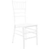 Advantage White Chiavari Chair, 18"L x 15.75"W x 36"H view 1