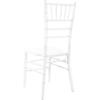 Advantage White Chiavari Chair, 18"L x 15.75"W x 36"H view 3
