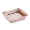 Baking Dish, Golden Square Baking Dish Oven Tray Not Sticky Cake Roll Muffin Tiramisu Baking Mold view 1