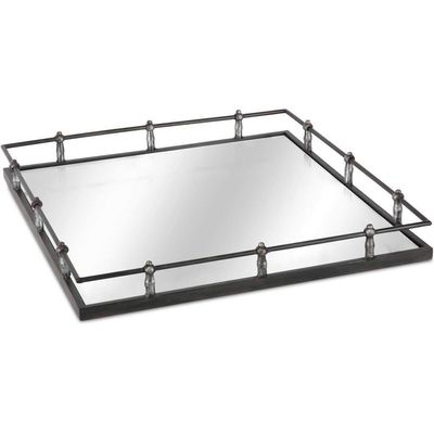 Black Metal Tray
