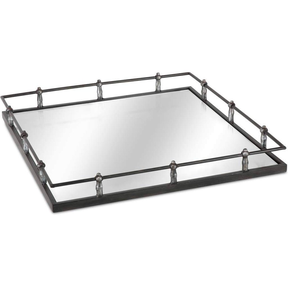 Black Metal Tray