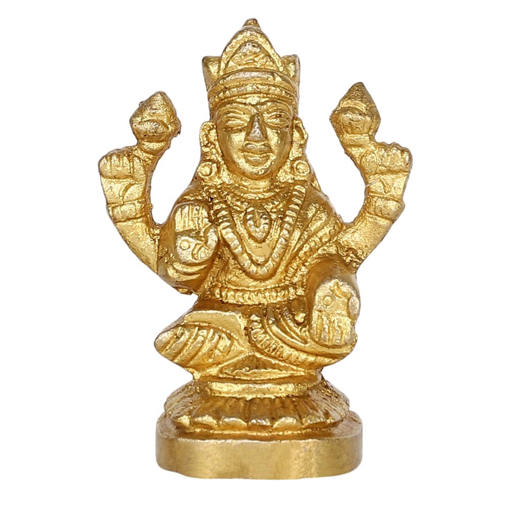 Guru Jee Brass Murti Mata Laxmi Statue Idol For Gift Pooja Mandir Temple Home Decor