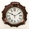 Antique Marine Brass Ship Porthole Clock 15" inches Nautical Wall Clock Home Decor (Antique Brown) view 1