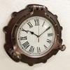 Antique Marine Brass Ship Porthole Clock 15" inches Nautical Wall Clock Home Decor (Antique Brown) view 3
