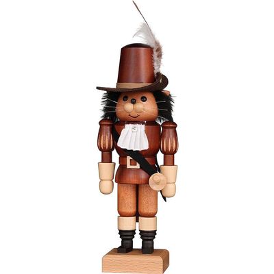 Christian Ulbricht Nutcracker - Puss in Boots Natural - 27,5 cm / 10.8 inch