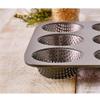 Bakeware, Nine Holes Not Sticky Baking Dish Cup Cake Muffin Bread Home Baking Not Sticky Carbon Steel view 3