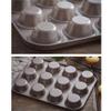 Bakeware, Carbon Steel Not Sticky Paper Cup Cake Muffin Muffin Cake Oven Baking Dish Cake Baking (Size : 35.226.93cm) view 4
