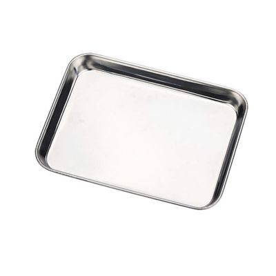 Bakeware, 304 Stainless Steel Baking Baking Dish Cake Roll Muffin Baking Dish Not Sticky (Size : 60403cm)