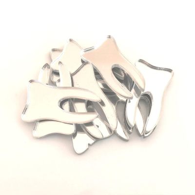 Tooth Crafting Mirrors, Set of 10, Shatterproof Acrylic