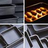 Baking Dish, Not Sticky Carbon Steel Home Oven Tray Cake Roll Muffin Pizza Baking Dish (Size : 35255cm) view 3