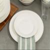 10 Strawberry Street Nova White Round 62-Piece Dinnerware Set, Service for 6 view 3