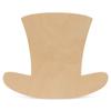 St Patricks Day Decorations, Unfinished Wood Leprechaun Hat Cutout, 16 Inches, Top Hat Decorations, Pack of 1, by Woodpeckers view 1