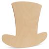 St Patricks Day Decorations, Unfinished Wood Leprechaun Hat Cutout, 16 Inches, Top Hat Decorations, Pack of 1, by Woodpeckers view 4