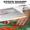 Dalstrong Chef Knife - 8 inch Blade - Shogun Series - Damascus - Japanese AUS-10V Super Steel Kitchen - Glacial White Handle ABS - Razor Sharp Chef's - Full Tang Cooking Knife - Sheath view 2