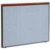 Global Industrial Office Partition Panel, Blue, 60.25 Inch Width x 43.5 Inch Height, 1 Piece, Designed for Office Partitioning view 1