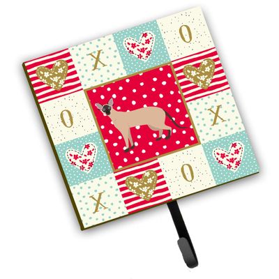 Caroline's Treasures Colorpoint Shorthair #2 Cat Love Leash or Key Holder Hooks, Multicolor