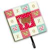 Caroline's Treasures CK5647SH4 Manx #2 Cat Love Leash or Key Holder, Red, Wall Hooks, Key Hooks Holder, Coat Rack Wall Mount, Coat Hooks, Hooks for Hanging Keys, Towels, Aprons, Leashes, view 1