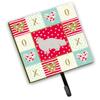 Caroline's Treasures CK5675SH4 White Persian Traditional Cat Love Leash or Key Holder, Red, Wall Hooks, Key Hooks Holder, Coat Rack Wall Mount, Coat Hooks, Hooks for Hanging Keys, Towels, Aprons, Leas view 1