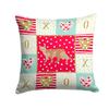 Caroline's Treasures CK5597PW1414 Devon Rex #3 Cat Love Fabric Decorative Pillow, Red Machine Washable, Indoor Outdoor Decorative Pillow for Couch, Bed or Patio, 14Hx14W view 4