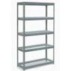 Global Industrial Boltless Extra Heavy Duty Shelving 48" W x 12" D x 72" H, 5 Shelves, Wire Deck view 2