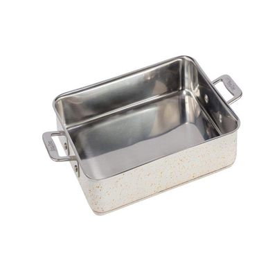 Bon Chef HOTSTONE Desert CUCINA Small Square PAN - Induction Bottom