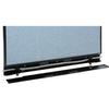 Global Industrial 60-1/4"W x 65-1/2"H Deluxe Office Partition Panel with Pass Thru Cable, Blue view 3