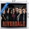 Trends International Riverdale - The Gang Wall Poster, 22.375" x 34", Silver Framed Version view 3