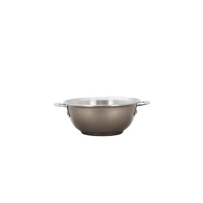 Bon Chef HOTSTONE Taupe CUCINA 13" Braiser PAN W/LID - Induction Bottom