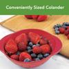 Tovolo, Colander Berry Mini Melamine Cayenne view 2