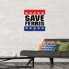 Trends International FERRIS BUELLER - SAVE Wall Poster, 14.725" x 22.375", Premium Unframed Version view 2