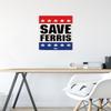 Trends International FERRIS BUELLER - SAVE Wall Poster, 14.725" x 22.375", Premium Unframed Version view 4