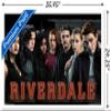 Trends International Riverdale - The Gang Wall Poster, 22.375" x 34", White Framed Version view 3