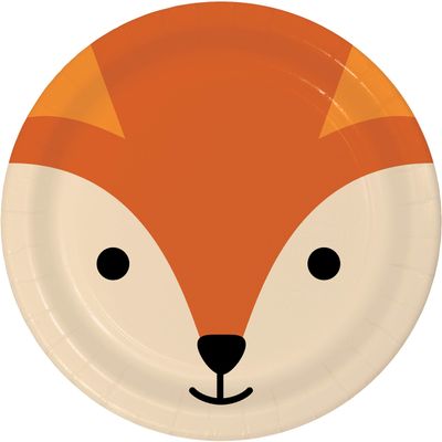 Fox Dessert Plates, 8 ct