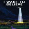 Studio B I Want to Believe - Farm UFO - Laminated Poster - 24.5" x 36.5" view 1