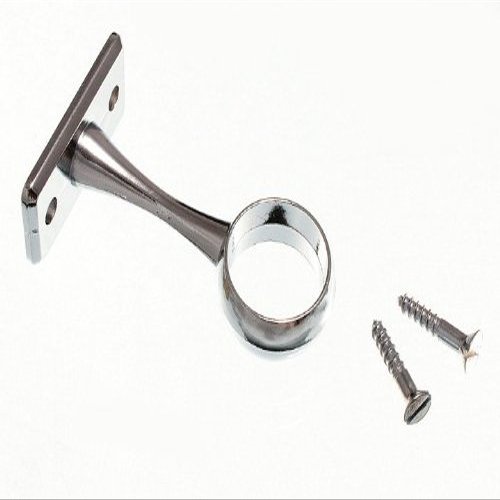 24 x Wardrobe Rod Rail Centre Support Brackets CP Chrome Plated 19mm
