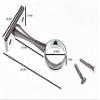 24 x Wardrobe Rod Rail Centre Support Brackets CP Chrome Plated 19mm view 2