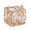 Bulk Case of 18 Natural Jute Candle Holders for Home Dcor and Displaying view 1