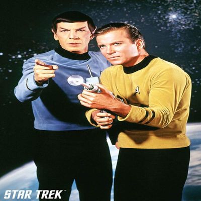 Star Trek Kirk and Spock Laminated Poster - 24.5" x 36.5"
