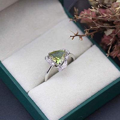 Bansriracha Ring 925 Sterling Silver Color Change Nano Diaspore Zultanit Gemstone Fine Jewelry Wedding Rings for Women New
