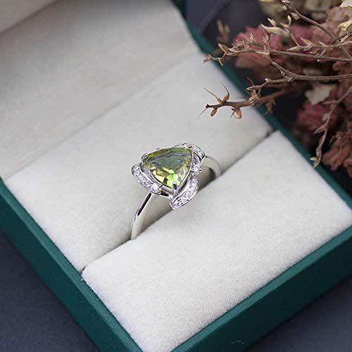 Bansriracha Ring 925 Sterling Silver Color Change Nano Diaspore Zultanit Gemstone Fine Jewelry Wedding Rings for Women New