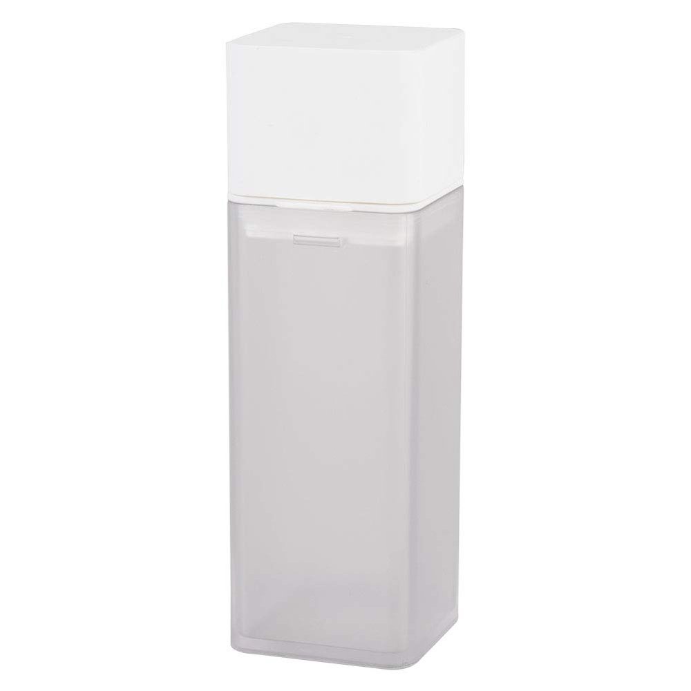 Yamazaki 4842 Refill Seasoning Bottle, White, Approx. 2.2 x 2.2 x 6.8 inches (5.5 x 5.7 x 17.2 cm), Tower Seal, Easy to Open and Close, Disassembles and Washes, Clean, 8.8 fl oz (250 ml)